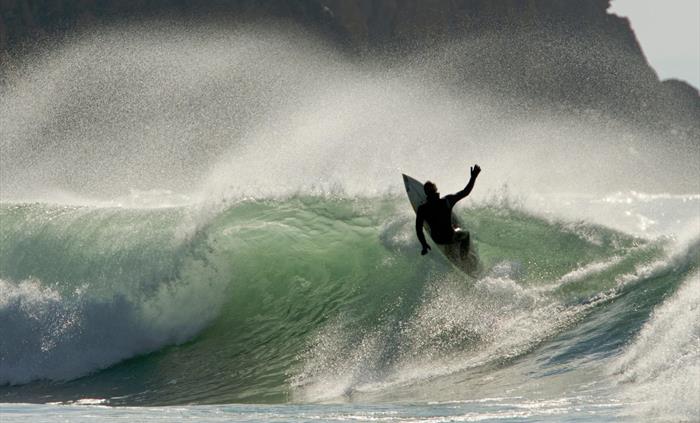 Surfing Hell's Mouth